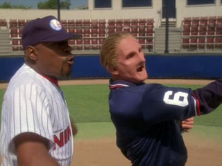 Probably mad about a bat flip.